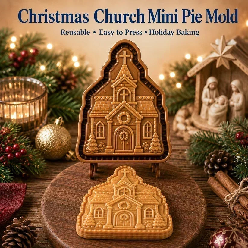 ✝️ Mini zestaw foremek do ciastek świątecznych z motywami wiary i Narodzenia Pańskiego | Wielokrotnego użytku foremki do tradycyjnego pieczenia świątecznego 🥧✨
