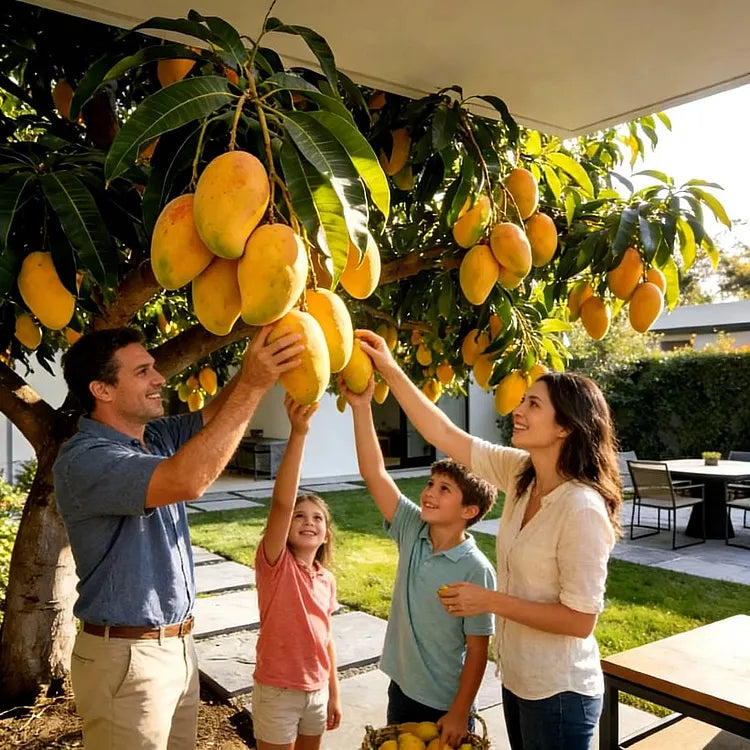 🥭 Aksamitne, słodkie i soczyste sadzonki mango – poczuj smak tropików we własnym domu 🌴