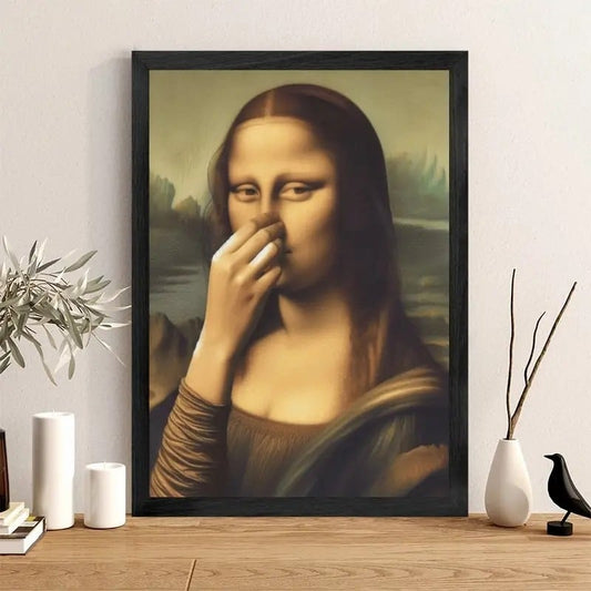 🔥Specjalna cena 9,99 USD dzisiaj!!!🎁🎨🧻Zabawna sztuka łazienkowa bez ramy – dodaj trochę świątecznego śmiechu! 😂