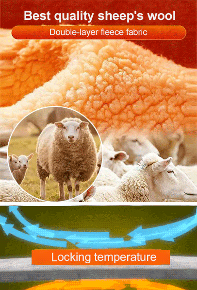 🔥Kamizelka męska z wełny jagnięcej