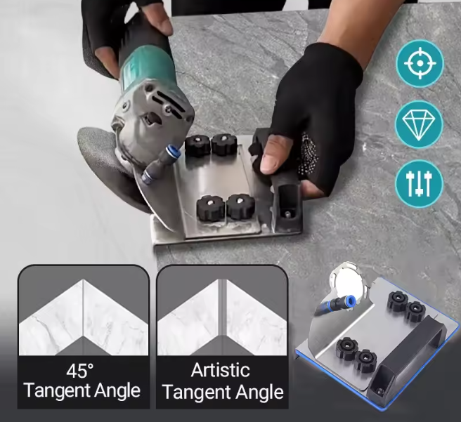 🔥 Stojak do szlifierki kątowej – precyzyjne cięcie płytek pod kątem 45° bez wysiłku!