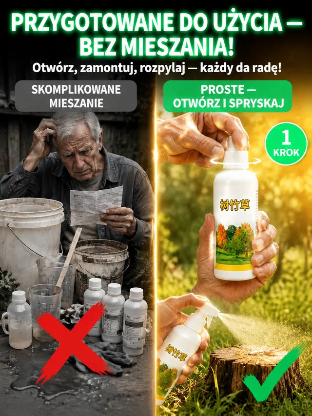 Środek do usuwania drzew i korzeni