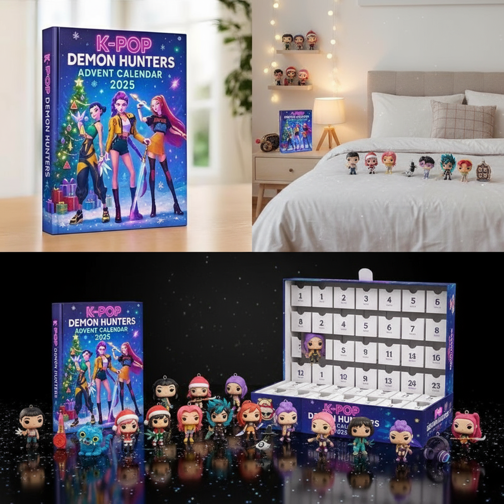 Kalendarz adwentowy Łowców Demonów K-popu