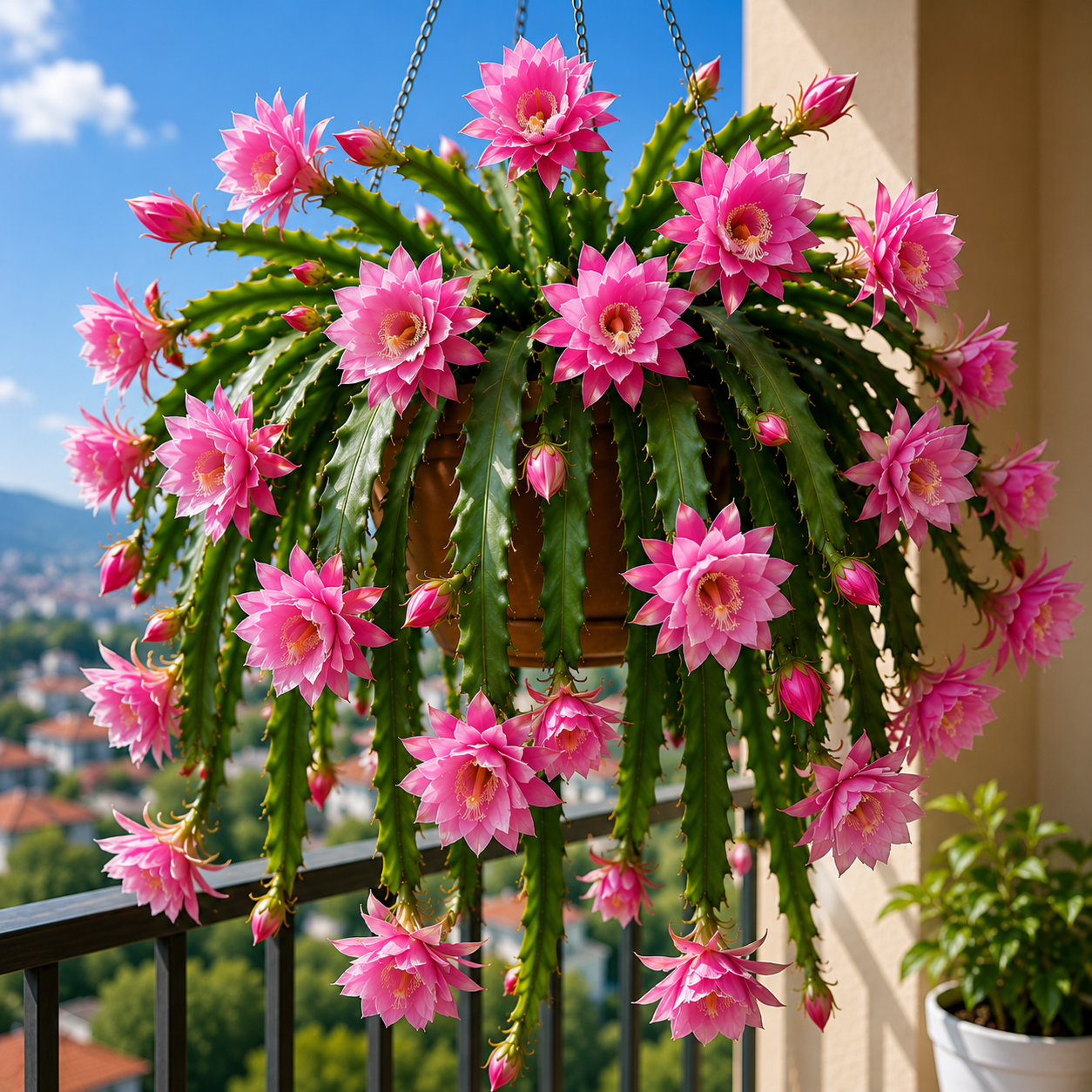 💫 Rzadki kaktus storczykowy Epiphyllum 🌸 Rzadki kwiat, który każdy chce podziwiać