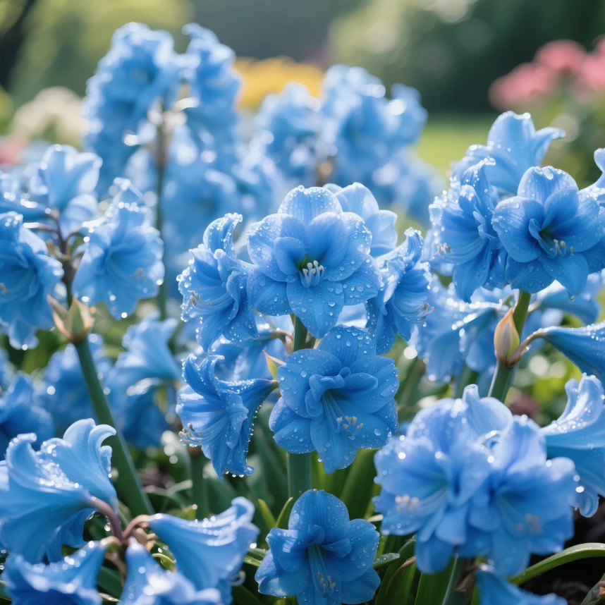 🌺Podwójne cebule amarylisów o zapachu kwiatów – kwitnące w 40 dni