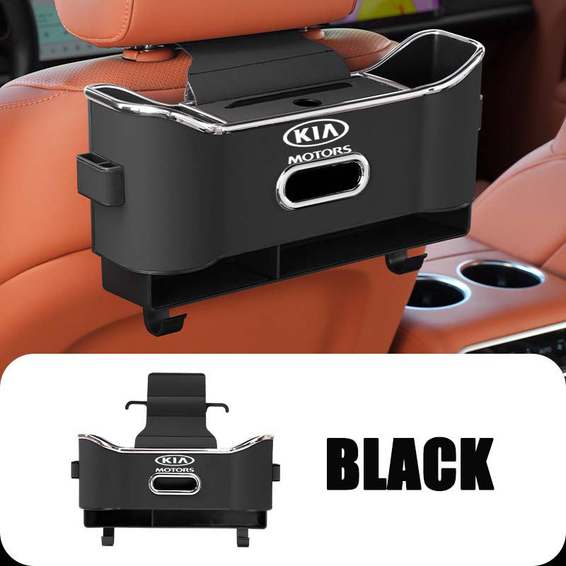 Wielofunkcyjny schowek na oparcie fotela samochodowego