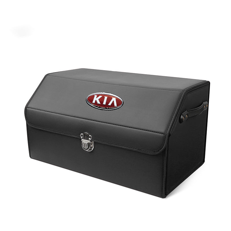 Skórzany schowek do bagażnika samochodowego