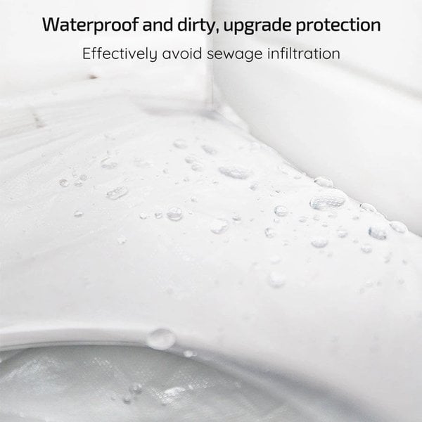 🛡️ Dla Twojego zdrowia! 🌿 Biodegradowalny, jednorazowy plastikowy ochraniacz na deskę sedesową 🥰