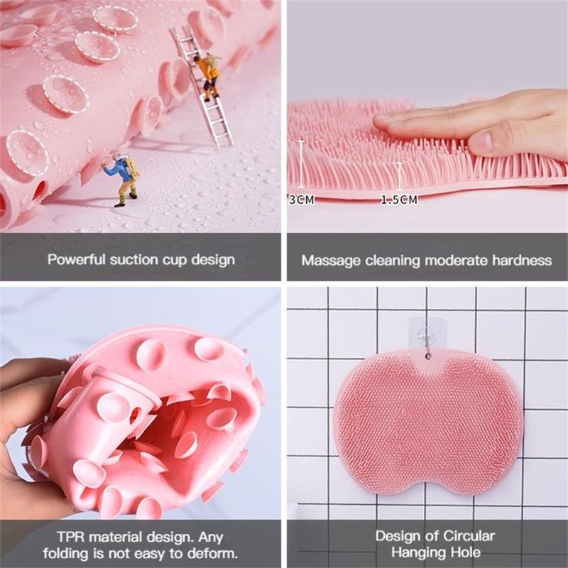 🚿🧼Poduszka do masażu stóp i pleców pod prysznicem