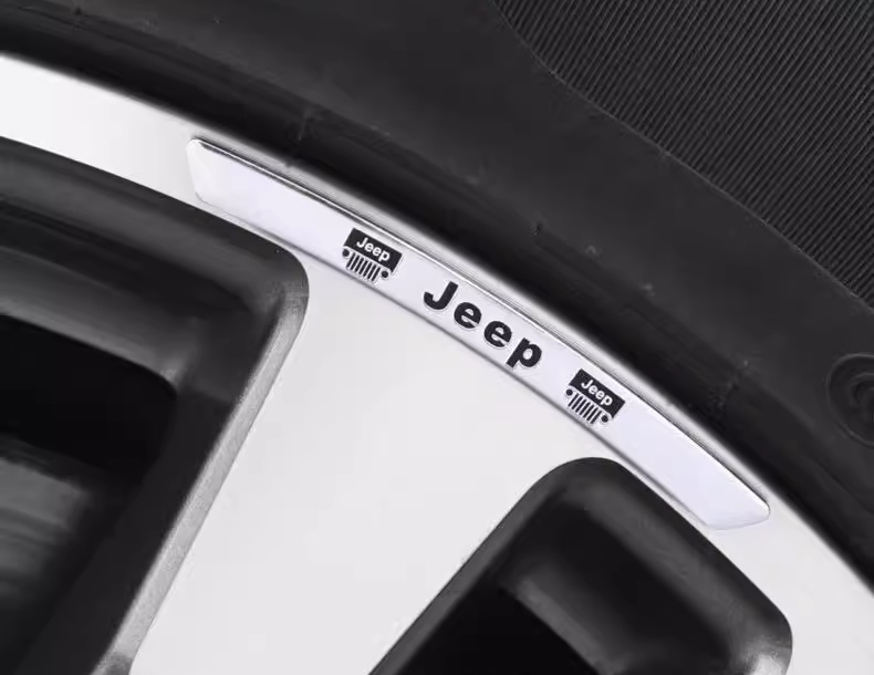 Gorąca wyprzedaż ✨50% zniżki ✨Naklejka 3D na felgę metalową z motywem osobowości (4 szt.)