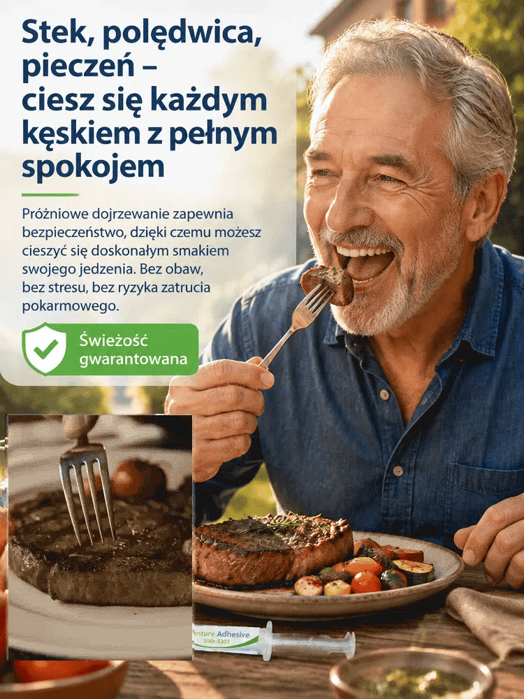 Speciális fogsorragasztó készlet