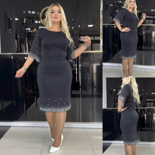 [S-5XL]Nowa, wysokiej jakości, elegancka sukienka