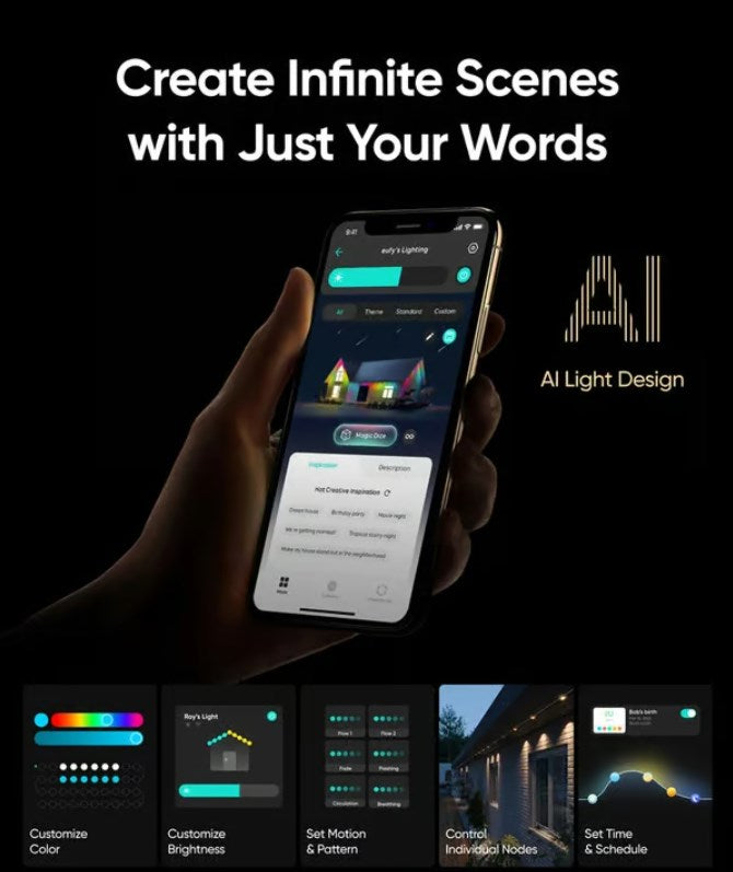 ⏰Ostatni dzień wyprzedaży🌈Inteligentne tęczowe światło zewnętrzne LED Permanent