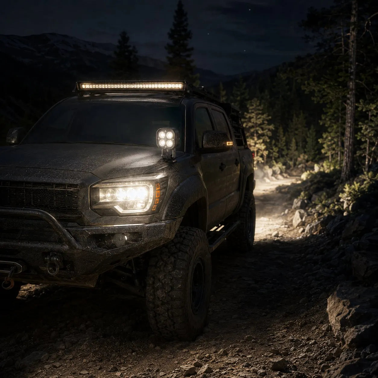 🏕️ Wielokierunkowa magnetyczna lampa LED typu pod