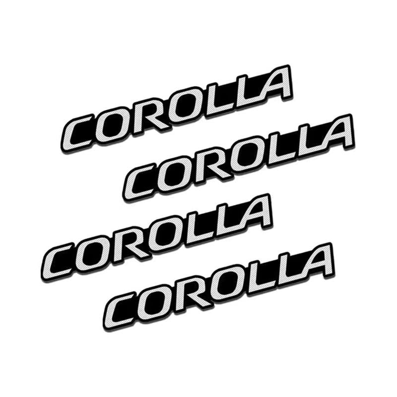 Gorąca wyprzedaż ✨50% zniżki ✨3D kreatywne naklejki dekoracyjne z logo samochodu 🎉4 szt.🎉