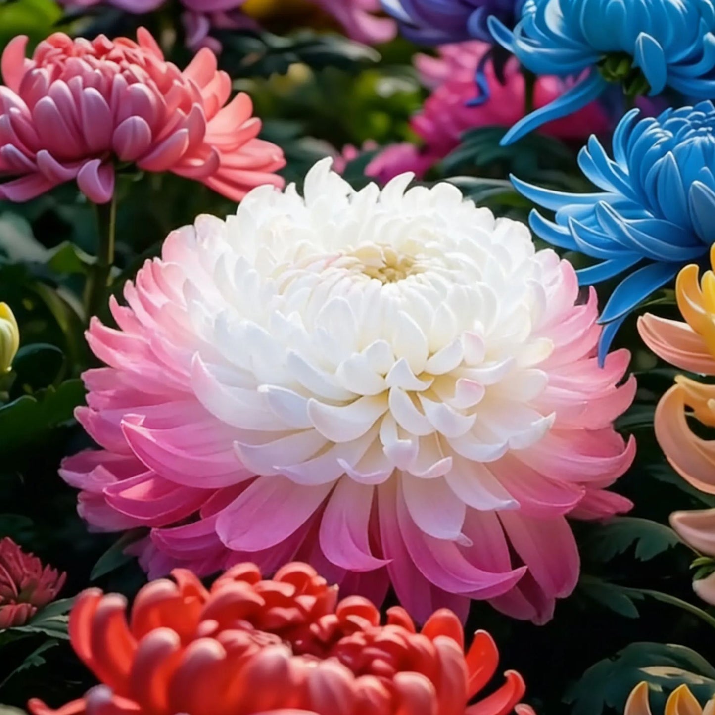 🌸Nasiona piwonii kwiatowej chryzantemy
