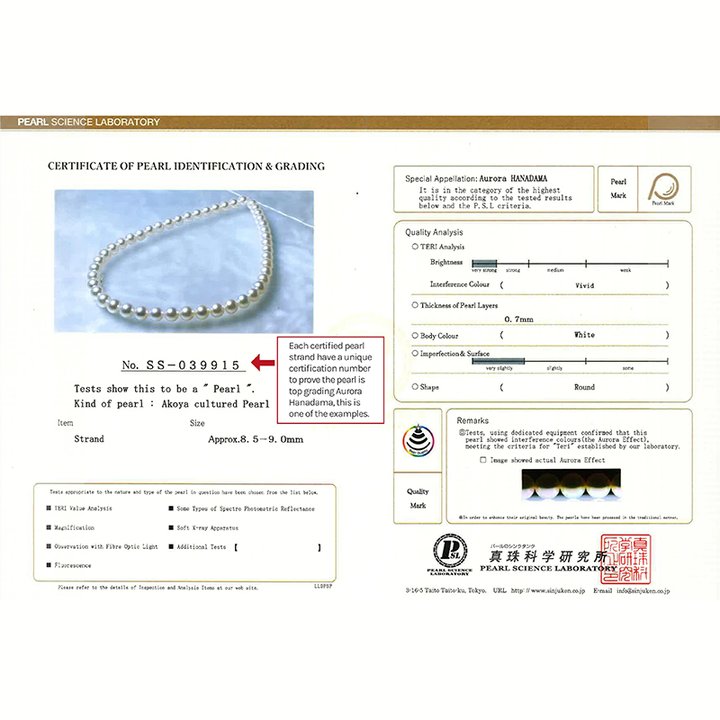 Japan AAAA - Akoya Pearl Necklace