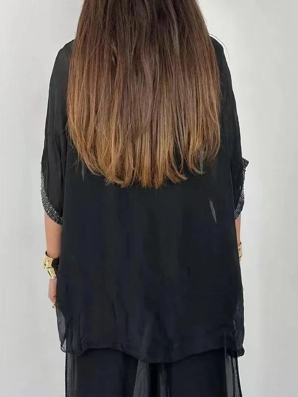 💟Tunika i spodnie z podwójnym cekinem