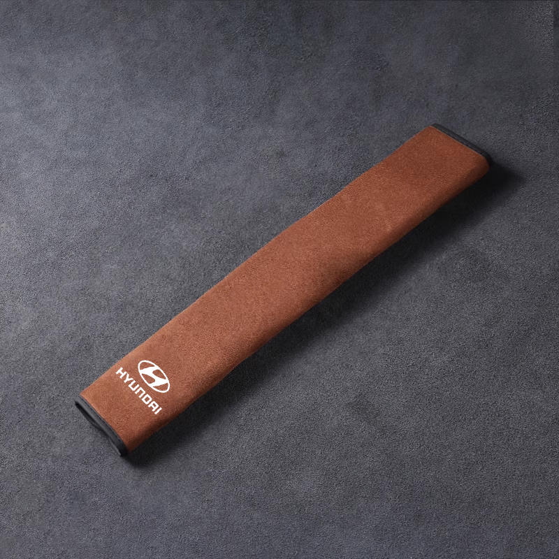 Nakładka na pas bezpieczeństwa SilkLeather – ochrona szyi i możliwość umieszczenia logo