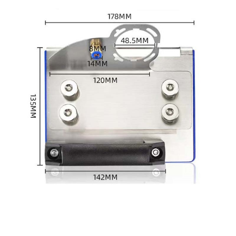 🔥Stojak szlifierki kątowej do cięcia płytek pod kątem 45°C