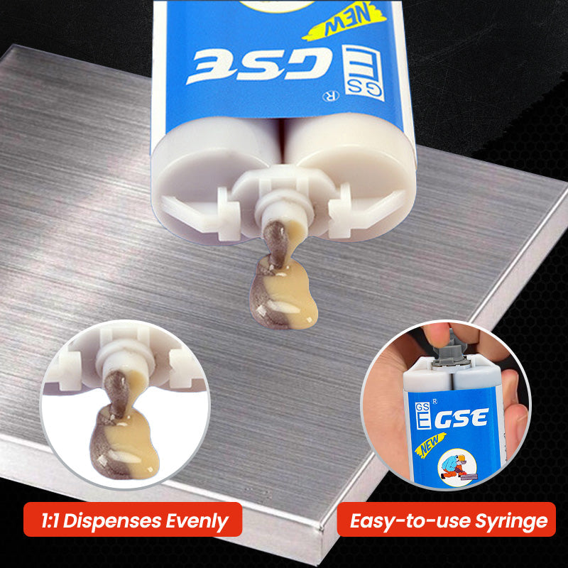 Żaroodporny klej do spawania i naprawy metalu