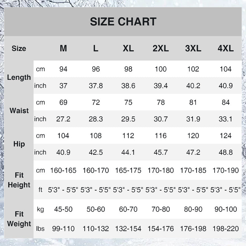 Wygodne spodnie męskie z pluszową podszewką