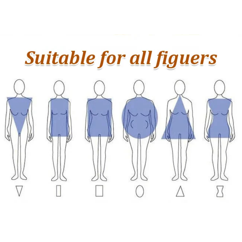 Wygodna damska sukienka midi z geometrycznym nadrukiem i dekoltem w szpic