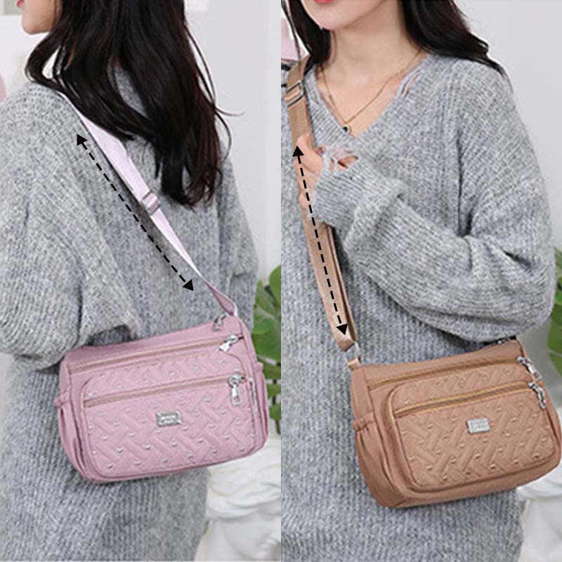 Damska modna, lekka, wodoodporna torba typu cross body