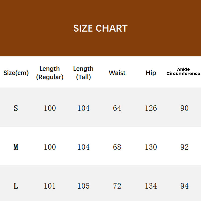 【SL】💞Spodnie z szeroką nogawką i prostymi nogawkami z wysokim stanem
