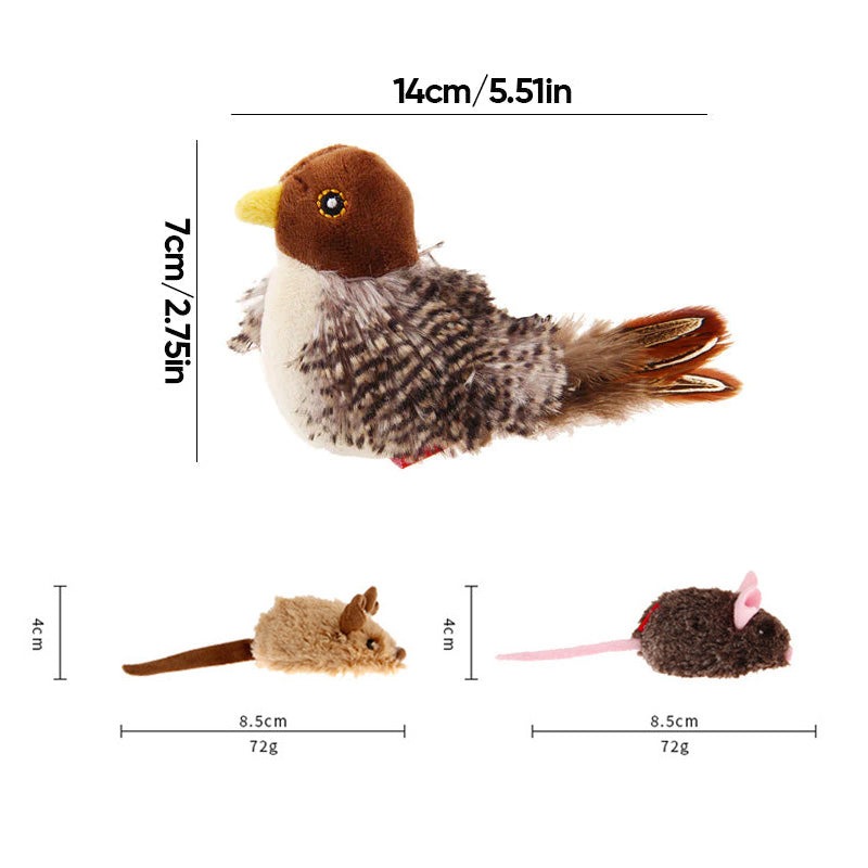 🐱 ZAKTUALIZOWANA ZABAWKA DLA KOTA POLICZKUJĄCEGO🐦