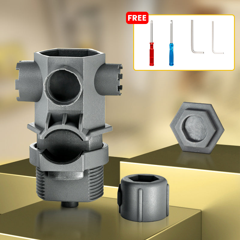 Zestaw kluczy do rur typu „wszystko w jednym” do kranu