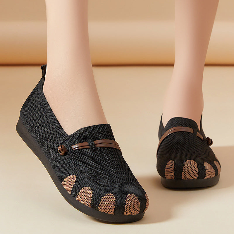 🔥Damskie płaskie, miękkie podeszwy, płytkie, wsuwane buty codzienne