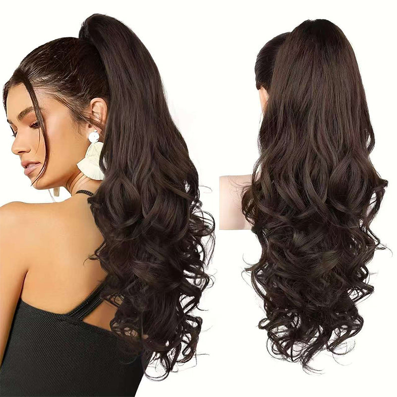 🔥 Promocja ograniczona czasowo – 50% zniżki 👩💕 Przedłużanie włosów w kucyk metodą clip-in 🙋‍♀️
