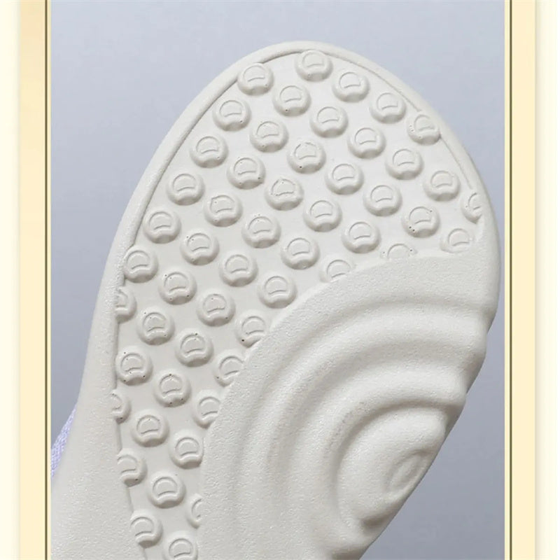 Damskie antypoślizgowe, dzianinowe buty do chodzenia