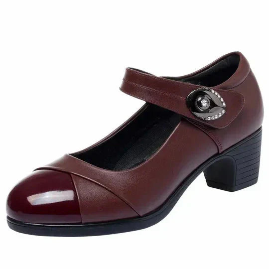 Damskie buty typu Mary Jane w stylu vintage - doskonały komfort i styl retro