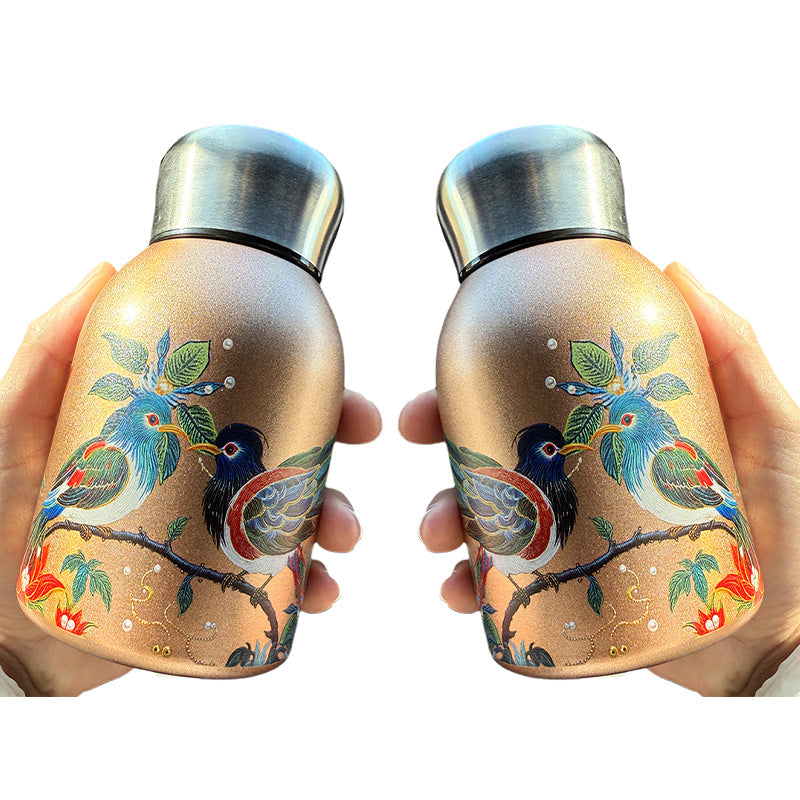 Stylowa i przenośna butelka na wodę z izolacją