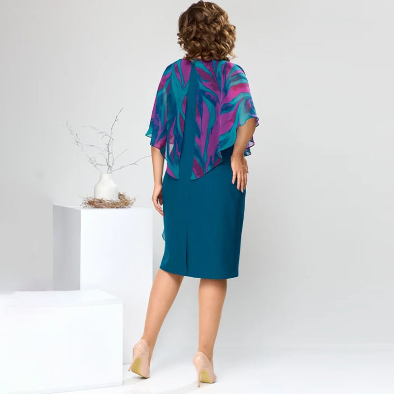 💝Elegancka damska sukienka z szyfonu