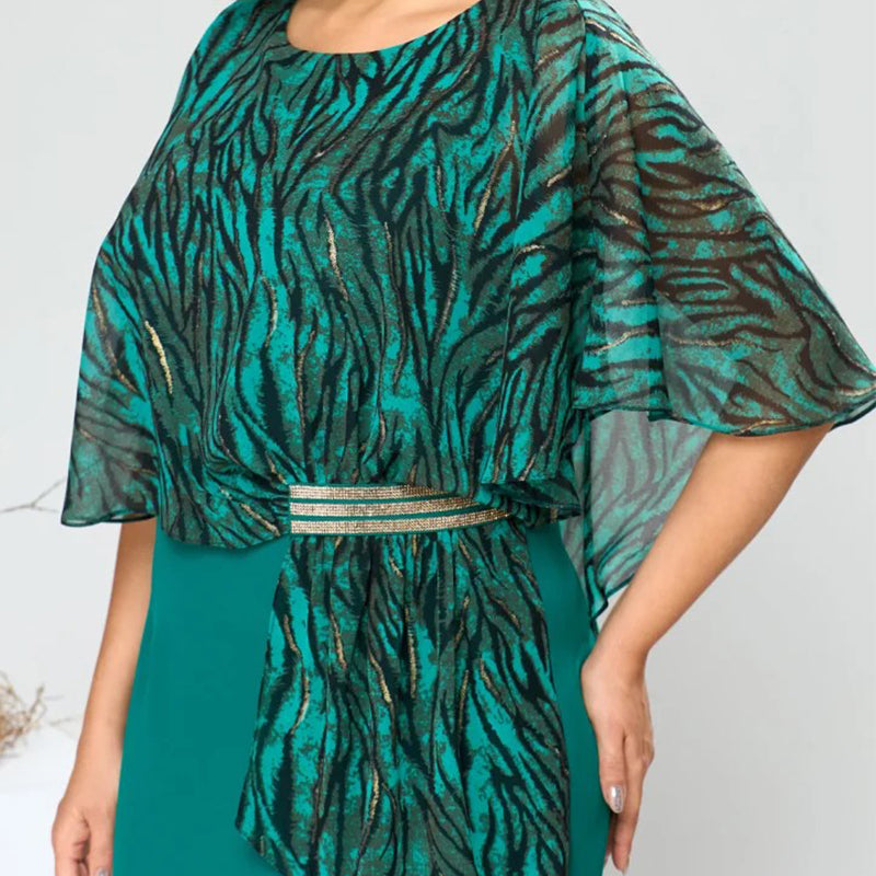 💝Elegancka damska sukienka z szyfonu