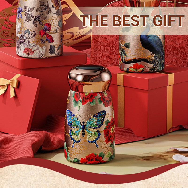 🧉Stary przenośny inteligentny kubek termiczny