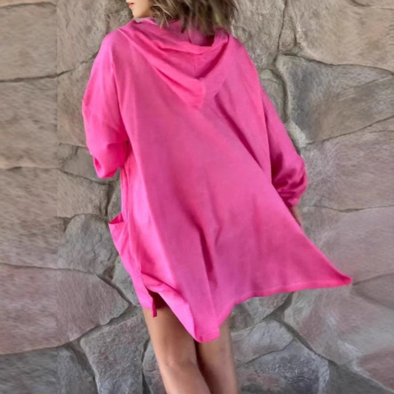 🧥 Damska lekka kurtka z kapturem