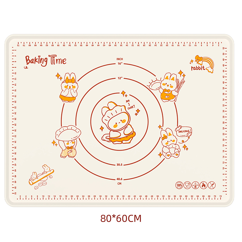 Mata silikonowa do pieczenia ciast nieprzywierająca