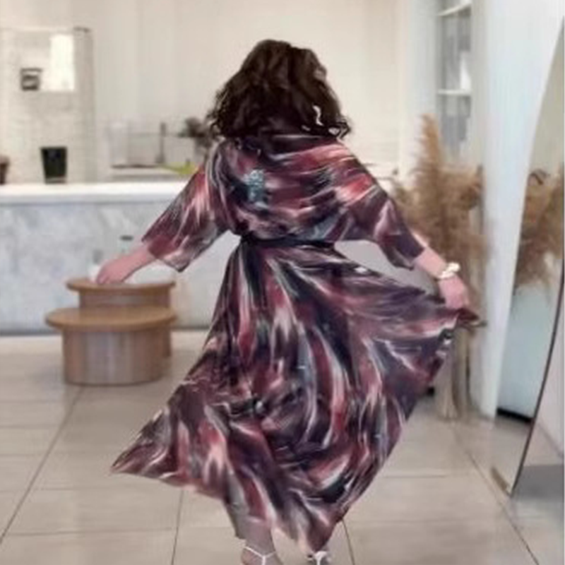 🌸Eleganckie sukienki damskie z dekoltem w serek