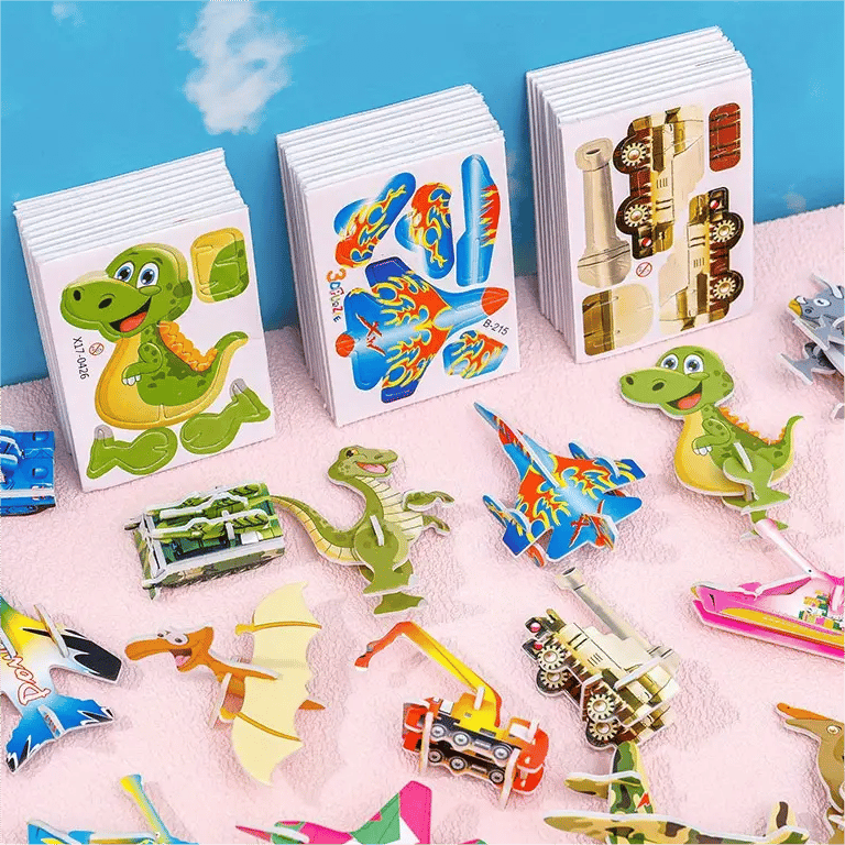 🎁Ostatni dzień promocji - 50% zniżki🔥Edukacyjne puzzle 3D z kreskówek z 2025 roku
