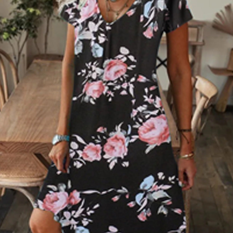 【M-3XL】🌺Elegancka sukienka w kwiaty