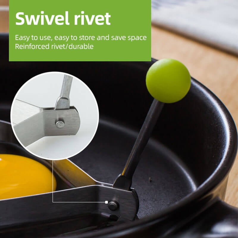 🍳Formy do jajek sadzonych ze stali nierdzewnej💖