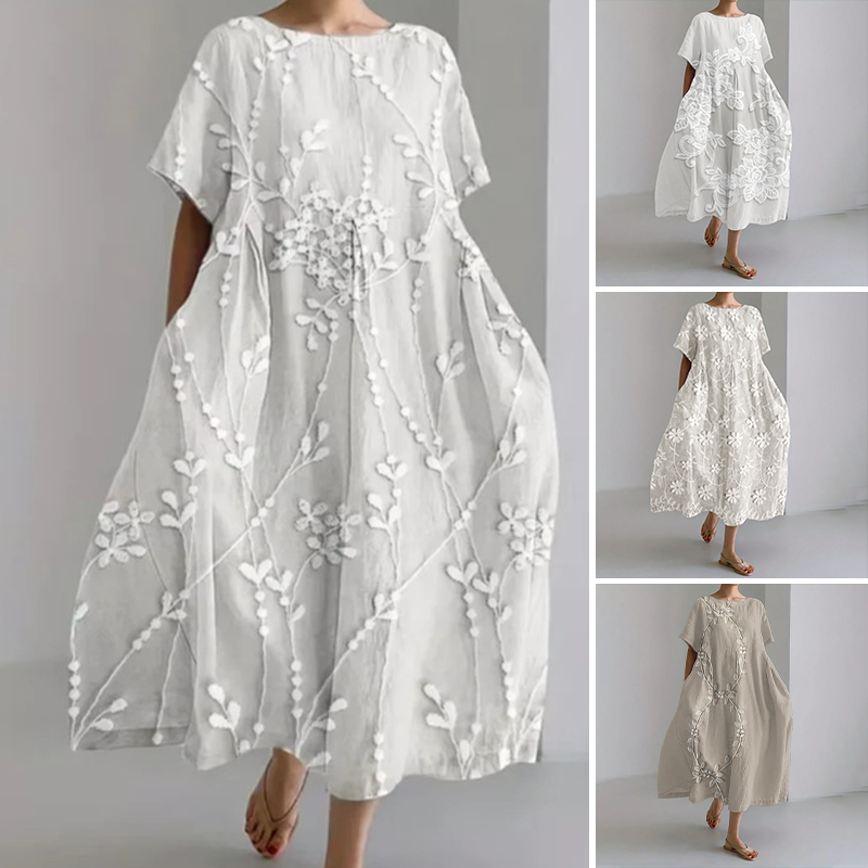 🔥Wygodna sukienka maxi wykonana ze 100% lnu