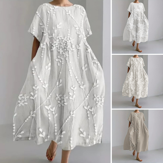 🔥Wygodna sukienka maxi wykonana ze 100% lnu