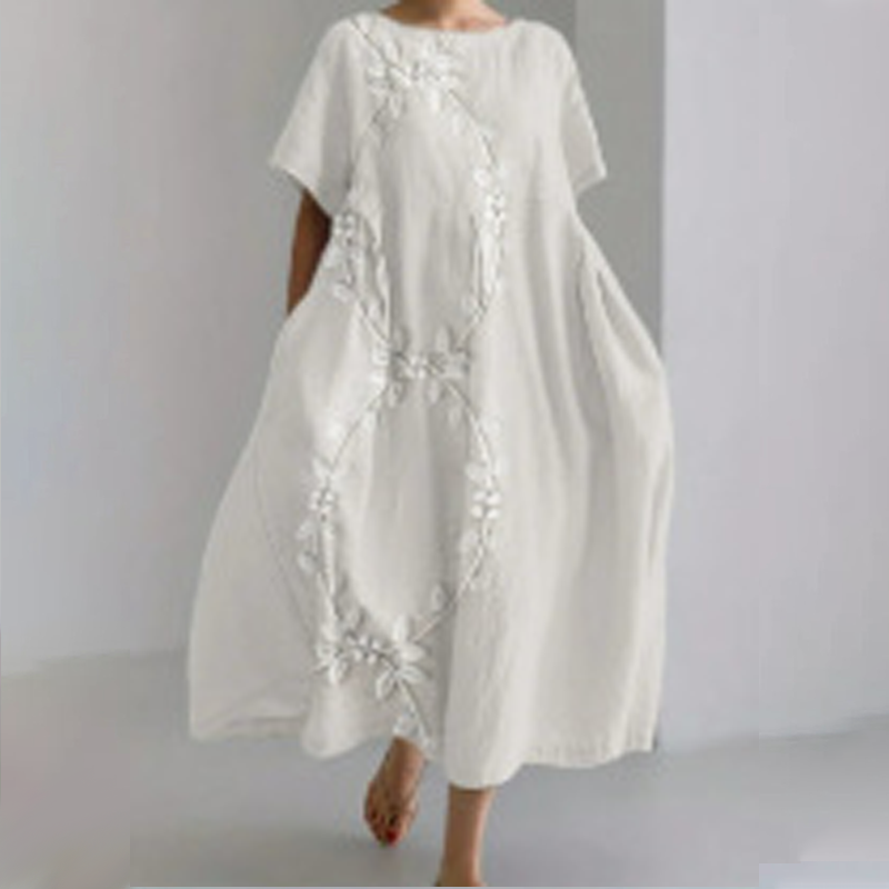 🔥Wygodna sukienka maxi wykonana ze 100% lnu