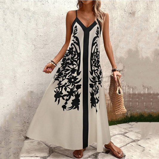 💃Długie sukienki na ramiączkach spaghetti dla kobiet