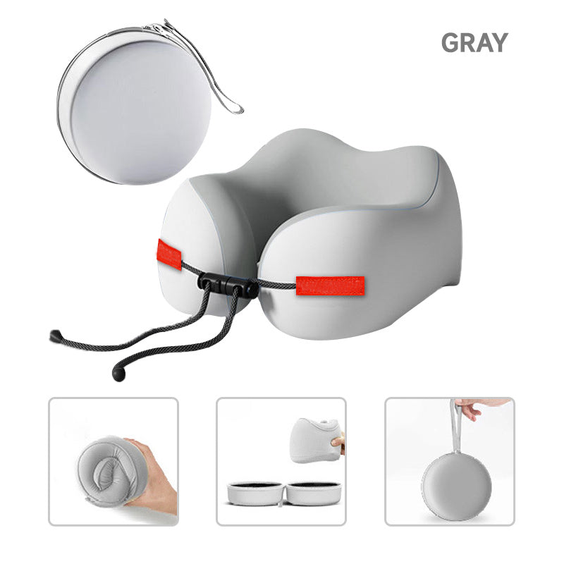 😴Poduszka pod szyję z pianki memory w kształcie litery U